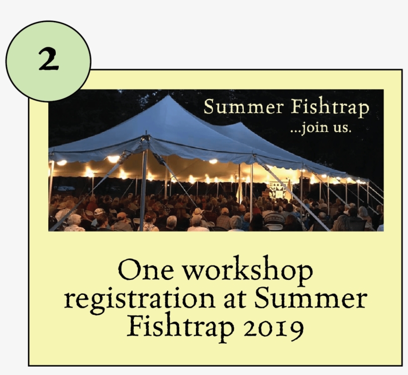 Summer Fishtrap 2018 Raffle Tickets - Five Forks, transparent png download