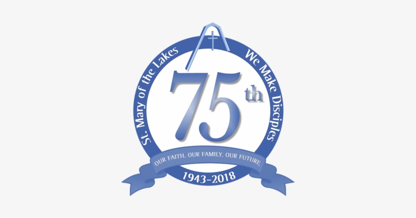 75th Anniversary Raffle Tickets Correction - Electric Blue, transparent png download
