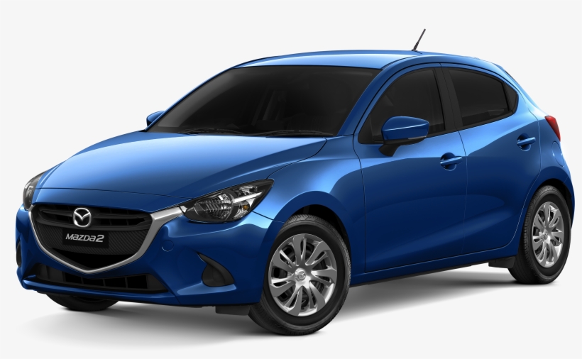 Maz12959 Mazda2 Neo Hatch Dynamic Blue Mica Front 3-4, transparent png download