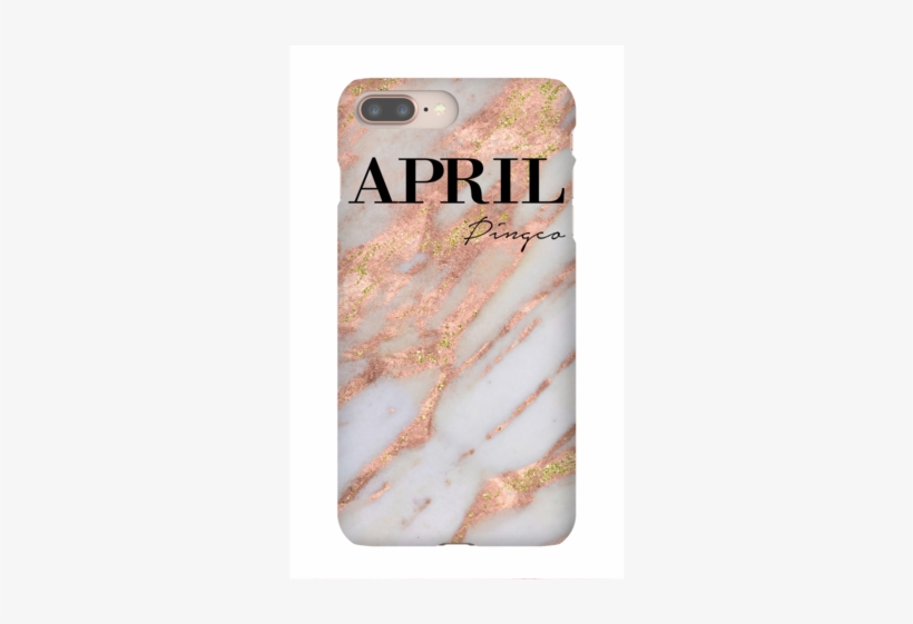 Personalised Aprilia Marble Name Iphone 8 Plus Case - Apple Iphone 8 Plus, transparent png download