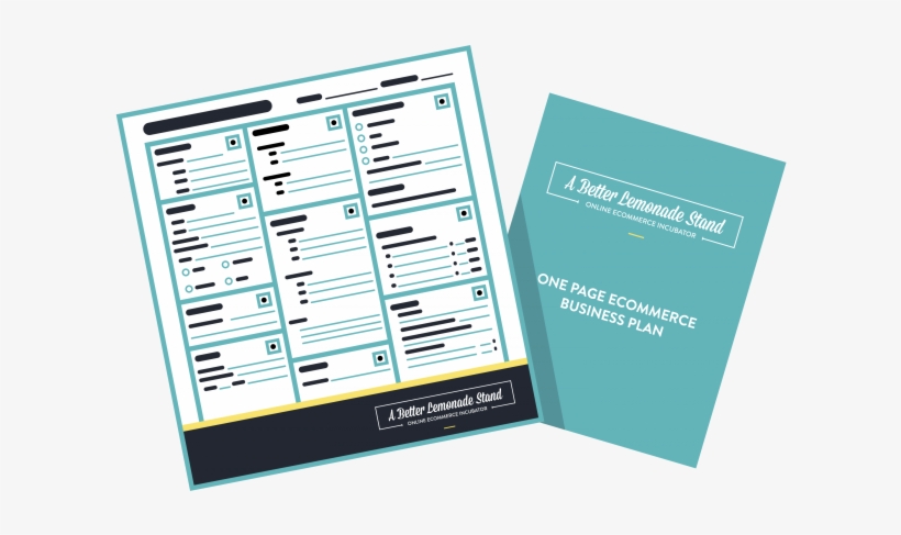 One Page Ecommerce Business Plan A Better Lemonade - One Page Ecommerce Business Plan, transparent png download