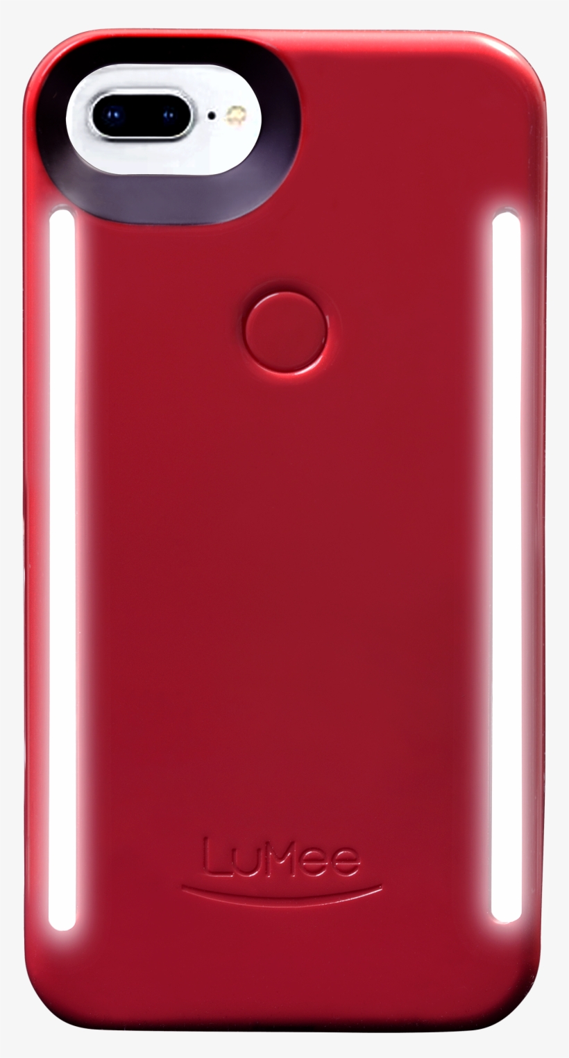 Iphone - Iphone 8 Plus Red Lumee Case, transparent png download