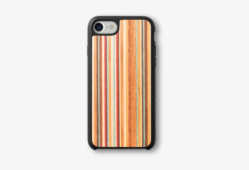 7 Plus Zebrawood - Recover Skateboard Wood Iphone 8/7/6 Plus Case, transparent png download