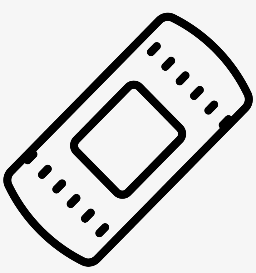 The Object Is Shaped Like A Bandage, Which Is A Long - Dressing, transparent png download