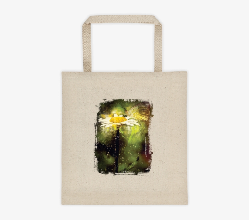 Butterfly On Flower Tote Bag - Probably Full Of Books Tote Bag. Book Bags Back To, transparent png download