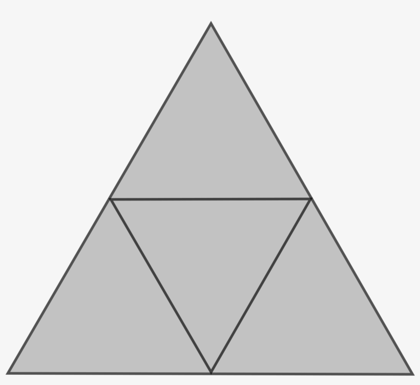 Open - Triangle Cut In 3, transparent png download