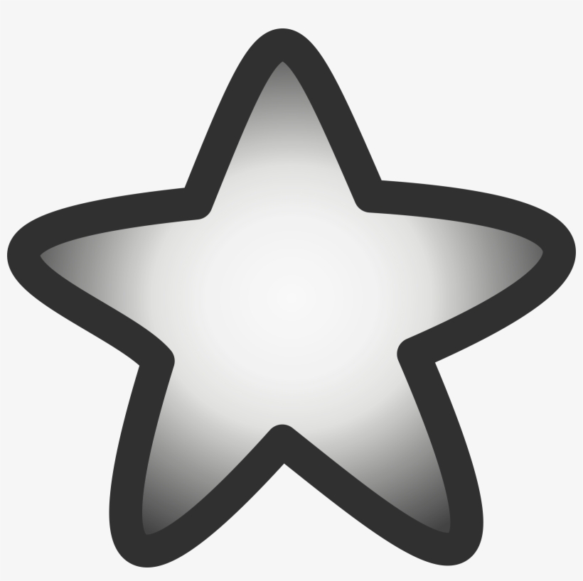 Park & Recreation - Clipart Silver Star, transparent png download