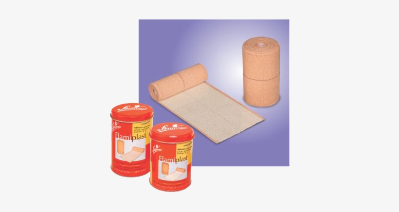 Flamiplast - Elastic Adhesive Bandage Manuf, transparent png download
