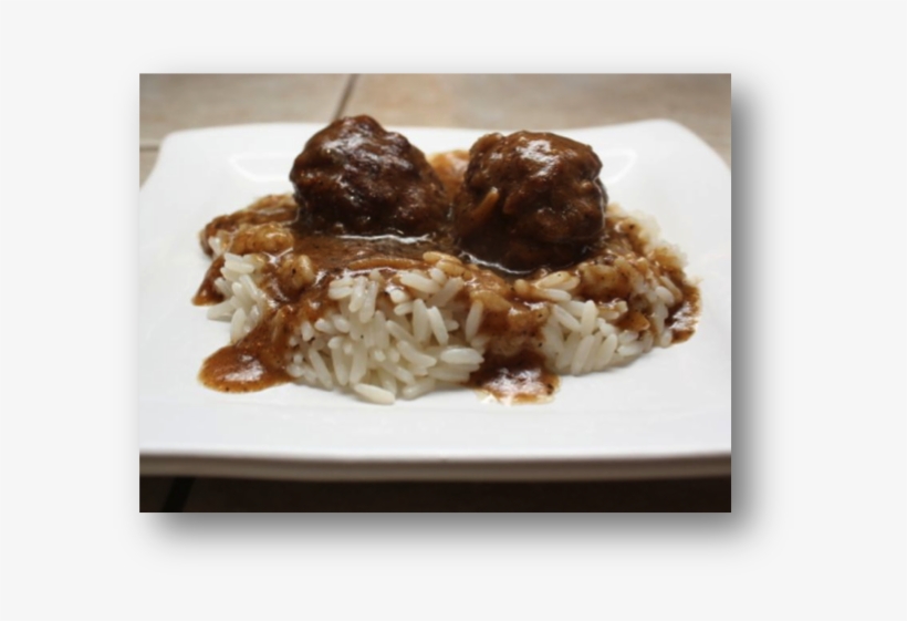Meatball Stew - Meatball Soup, transparent png download