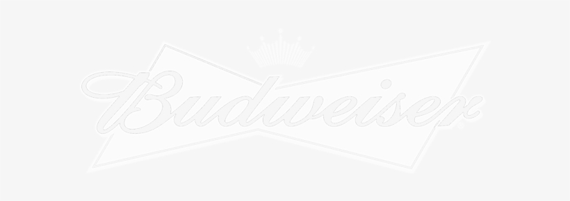 Budweiser Logo Black And White, transparent png download