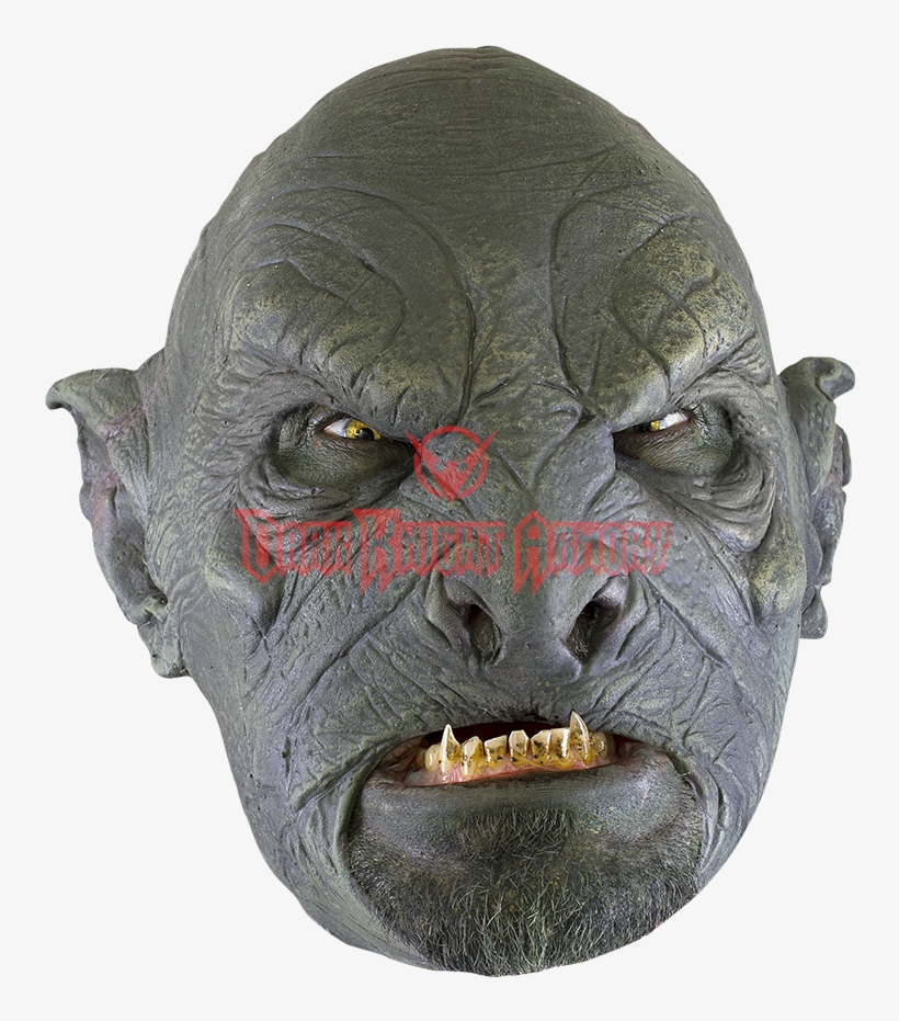 Monstrous Green Orc Mask - Mask, transparent png download
