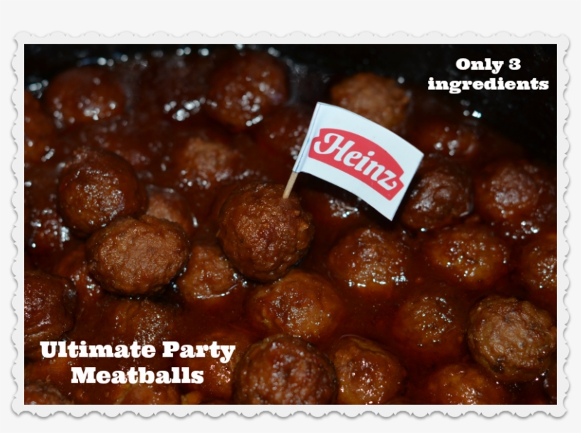 Ultimate Party Meatballs Crockpot Recipe - Recipe, transparent png download