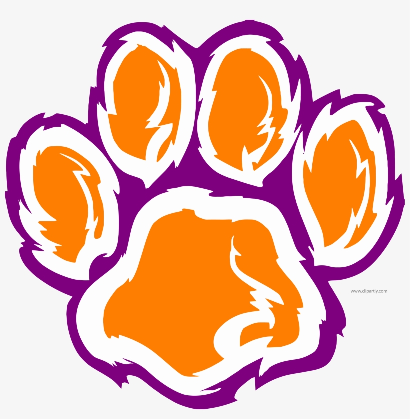 Tigger Footprint Clipart Png Download - Tiger Paw Clipart, transparent png download