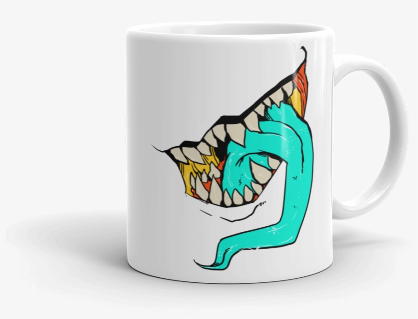 Monster Mouth Mug - Mug, transparent png download