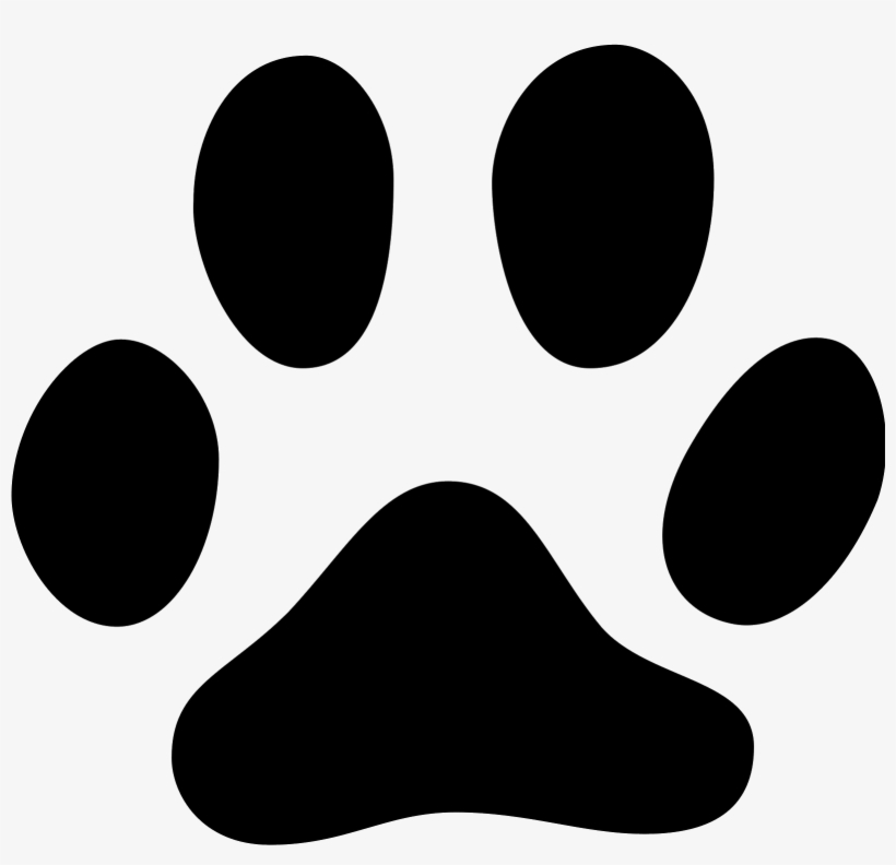 Cat Footprint Icon - Foot Print Of Cat, transparent png download