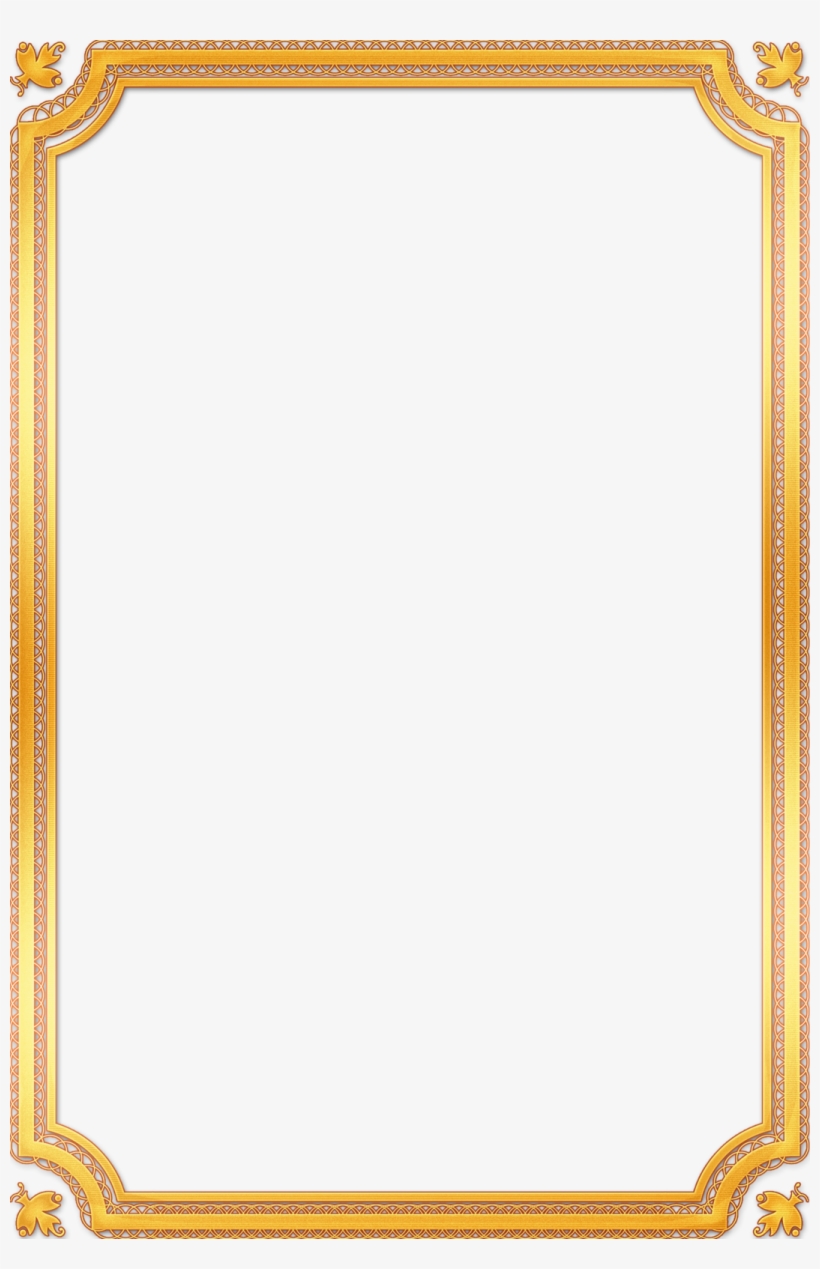 Get Picture Frame Gold Vector Gif