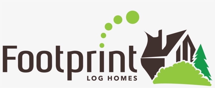 Footprint Log Homes Logo - Logo, transparent png download