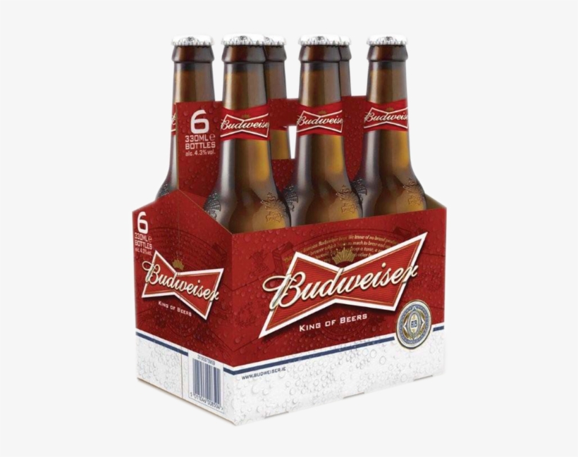 Budweiser Bottle - Budweiser Beer - 12 Pack, 12 Fl Oz Cans, transparent png download