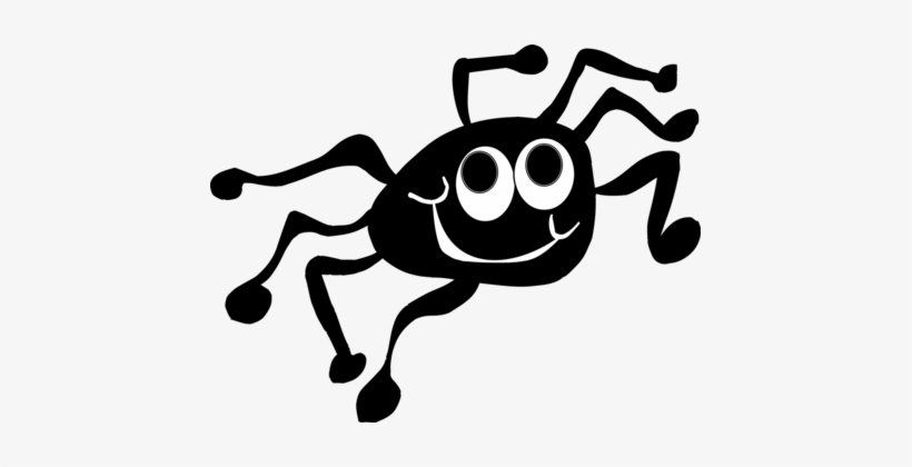 Spider Web Computer Icons Smiley Cartoon - Spider Clip Art, transparent png download