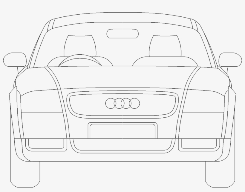 Car B74 - Audi Tt, transparent png download