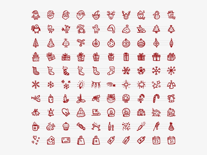 Merry Icons Free 12 Free Hand-drawn Icons - Marvel Emogys, transparent png download