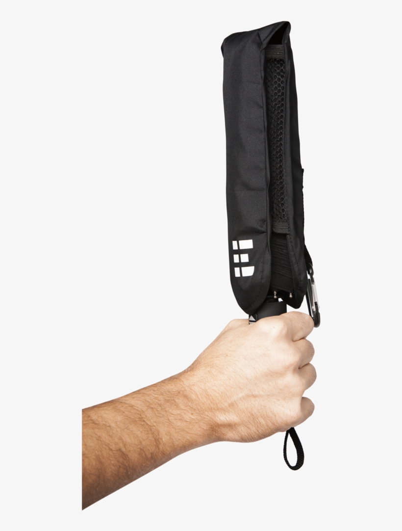 Compact Travel Umbrella With Flashlight - Zero Grid Compact Travel Umbrella With Flashlight, transparent png download