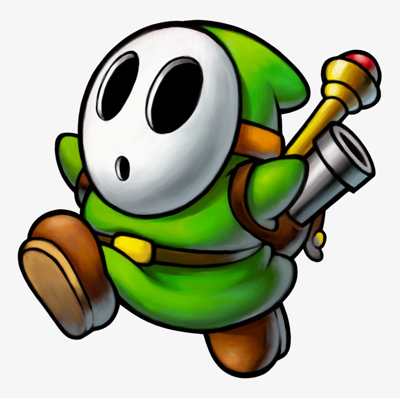 487px-unknown Shy Guy - Sergeant Guy, transparent png download