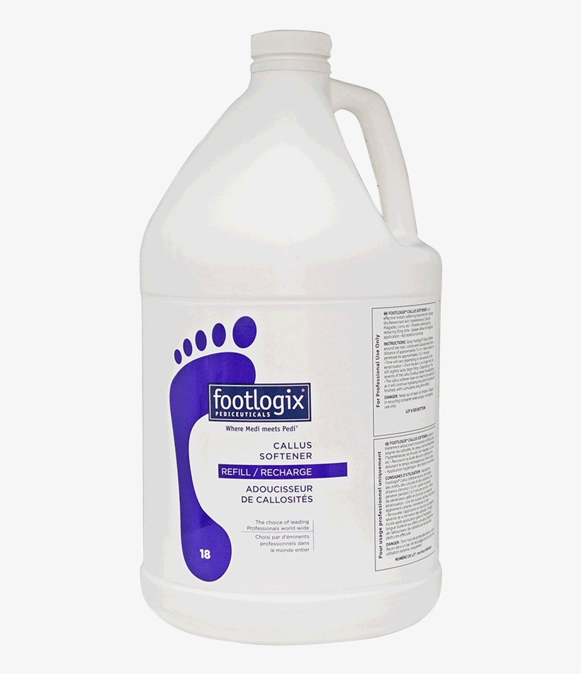 Callus Softener - Footlogix Professional Callus Softener Refill 946ml, transparent png download