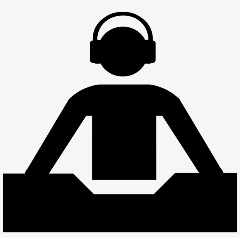 Dj At Party Comments - Dj Icono Png, transparent png download
