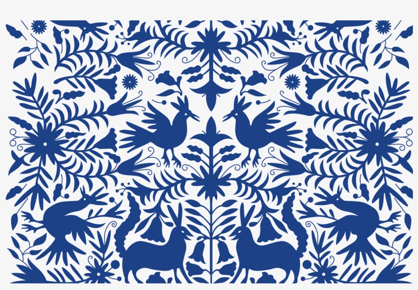 Png Library Otomi Patterns On Behance Mexican Art Pinterest - Tejido Otomi Vector, transparent png download