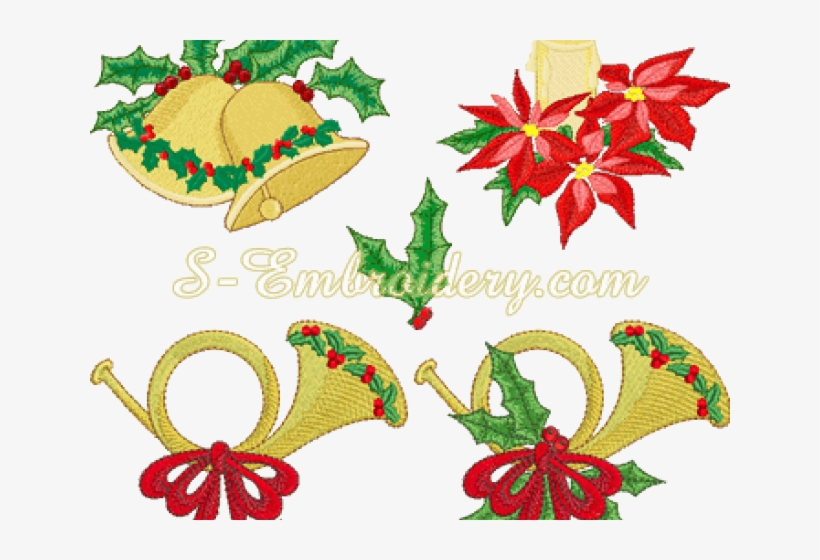 Christmas Candles Clip Art, transparent png download