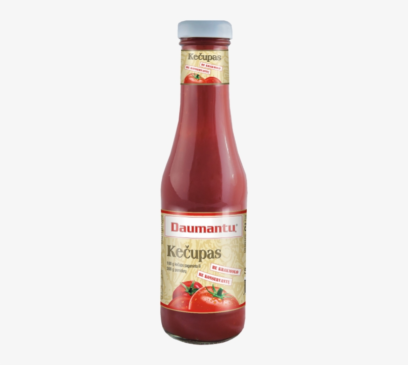 1daumantu Kecupas Be Krakmolo Ir Konservantu 1418808836 - Ketchup, transparent png download