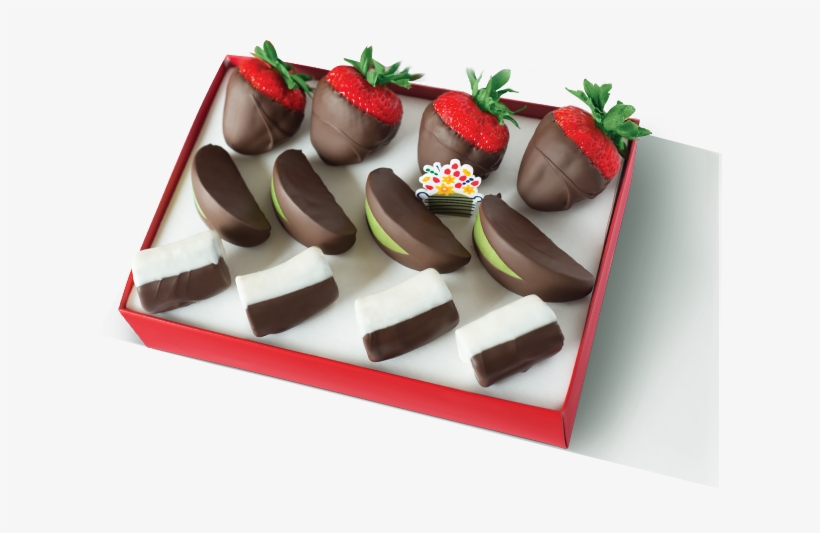 Pickup Only 50 %off Chocolate Dipped Mixed Fruit Box* - Fruit, transparent png download