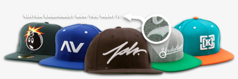 Embroidered Hats - Kr3w, transparent png download