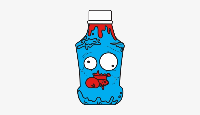 Terrible Tomato Sauce Blue - Grossery Gang Snot N Pepper, transparent png download