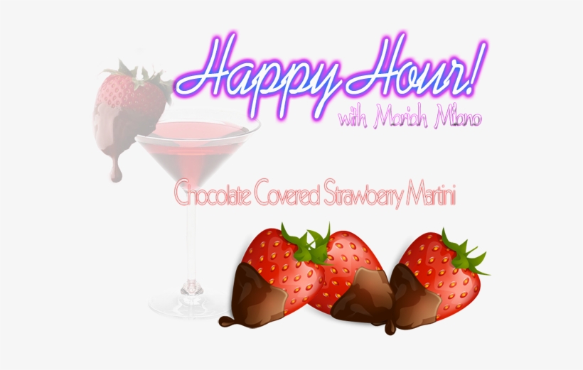 Happyhour Intro Choc Strawberry Martini - Strawberry, transparent png download