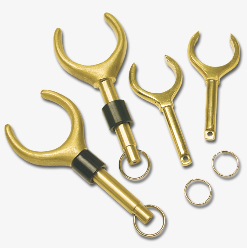 Outcast Brass Oar Locks - Outcast Brass Oar Lock, transparent png download