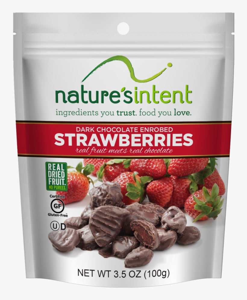 Dark Chocolate Enrobed Strawberries - Strawberry, transparent png download