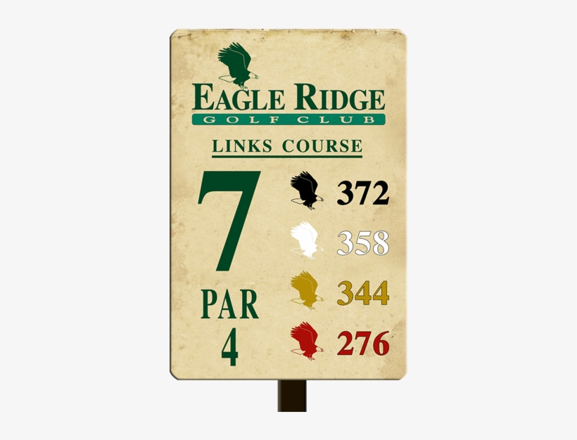 Golf Course Custom Metal Signs Picture - Tee, transparent png download