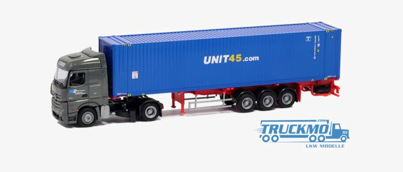 Container Truck Png Image - Truck Container Png, transparent png download