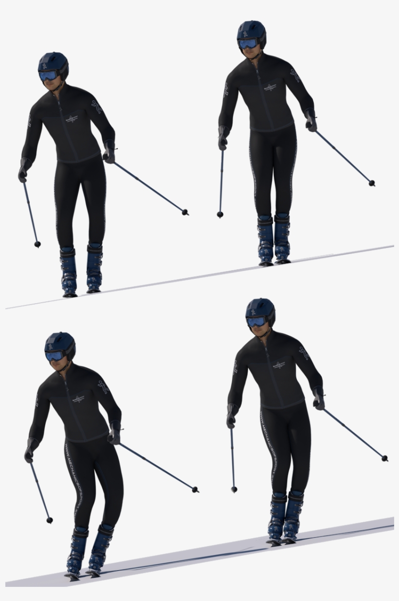 Knee Roll 2x - Nordic Skiing, transparent png download