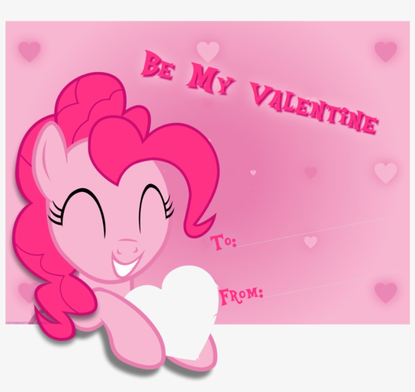 Justisanimation, Bronybait, Cute, Heart, Pinkie Pie, - Pinkie Pie Valentine, transparent png download