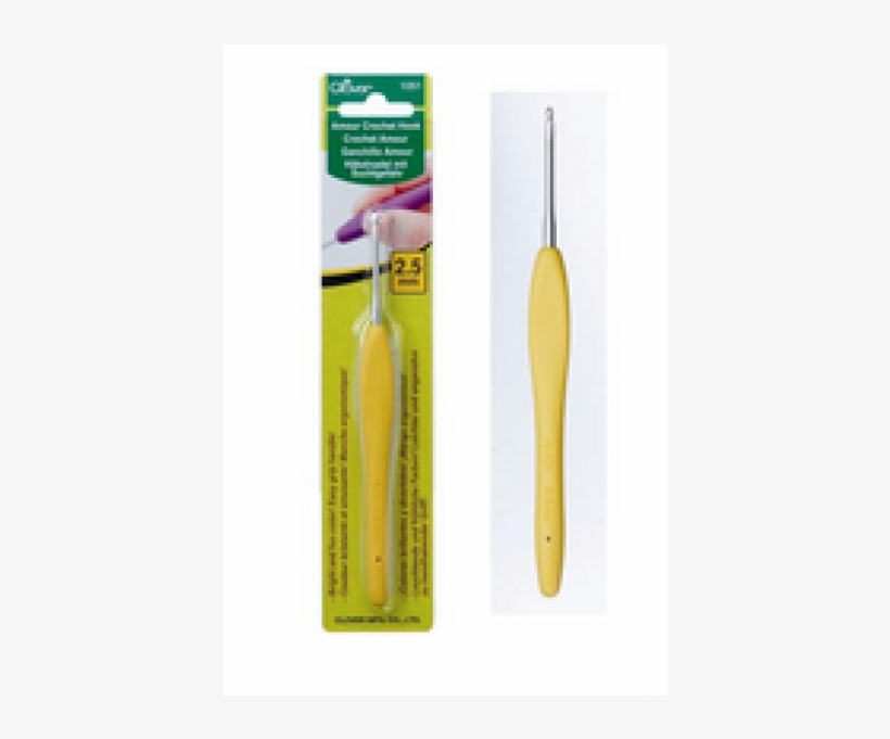 Clover Amour Easy Grip Crochet Hook - Clover Amour Crochet Hook, Size G, transparent png download