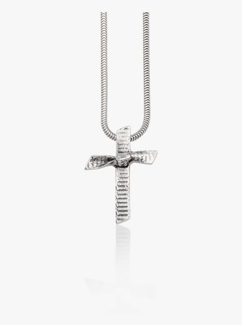 Bow Cross Pendant - Pendant, transparent png download