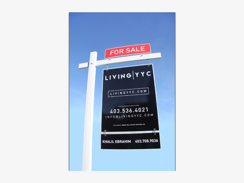 Custom Printed Lawn Sign For Real Estate - Real Estate, transparent png download