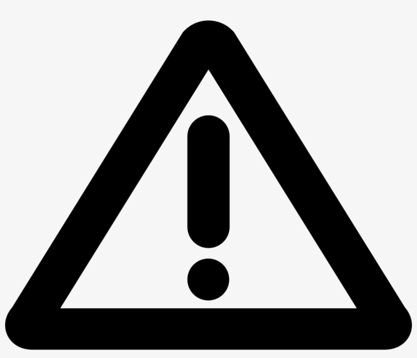 Warning Sign - - Icon Warning Sign, transparent png download