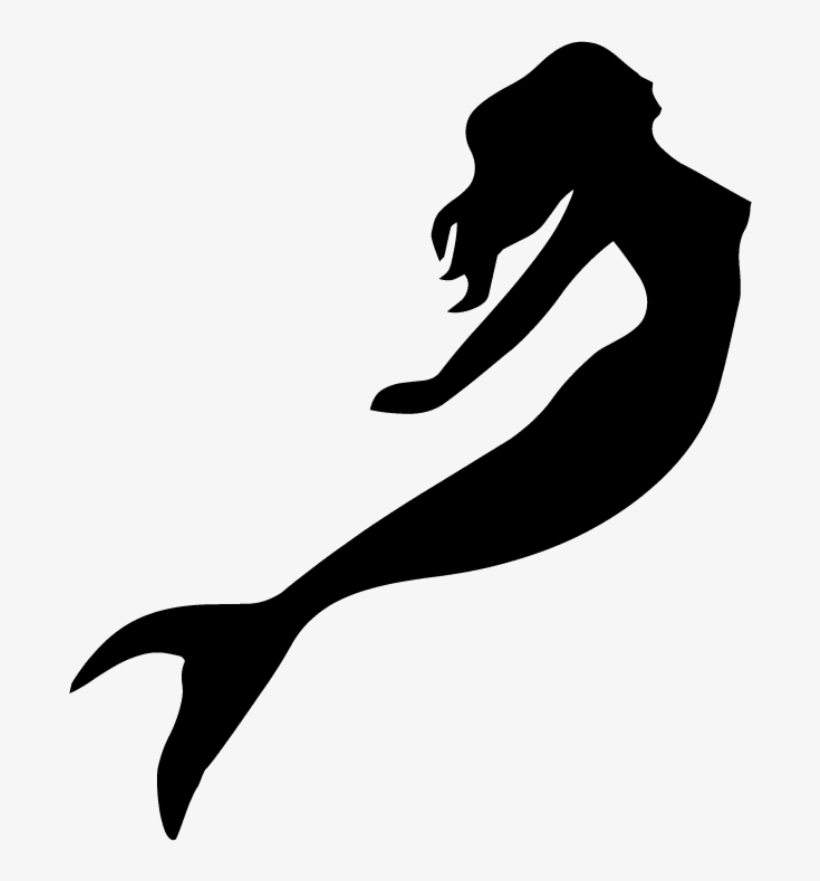 Mermaid Silhouette No Background, transparent png download