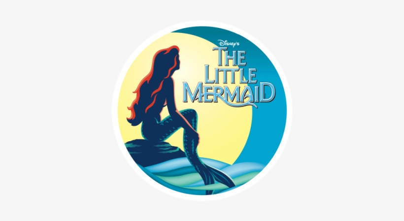 Disney's The Little Mermaid - Little Mermaid Broadway Logo, transparent png download
