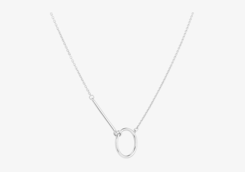 Silver Cross Necklace Png - Silver, transparent png download