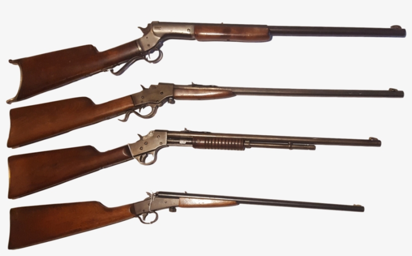 Double Barrel Shot Guns Fox Model B, - Rifle, transparent png download